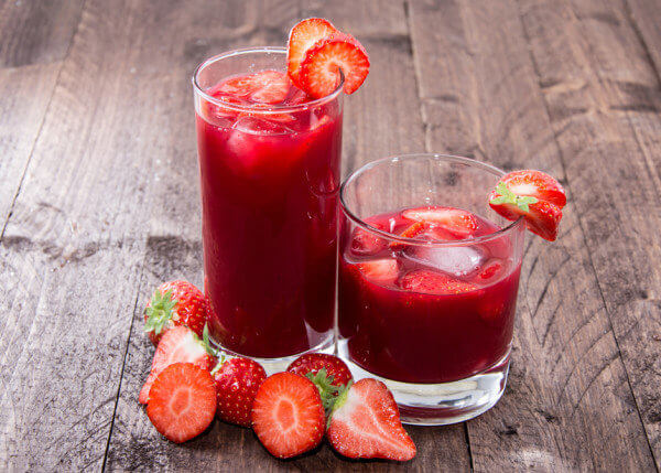 клубника с текилой