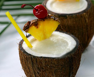 пина колада безалкогольный рецепт