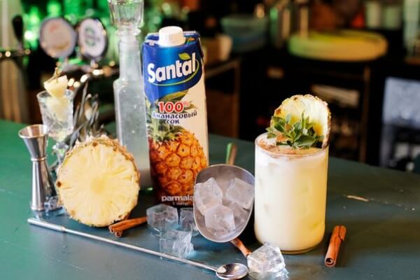 пина колада безалкогольная