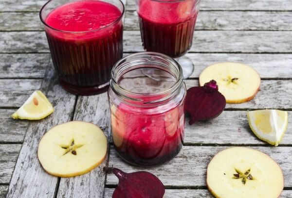 фреш из яблок и свеклы