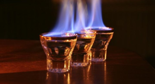 текила горит