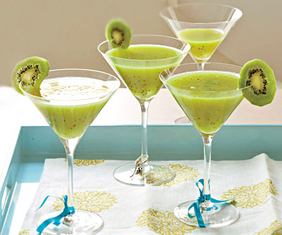 молочный коктейль с киви