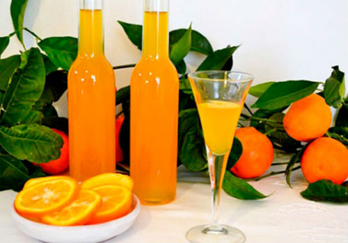 вкусный ликер из мандаринов