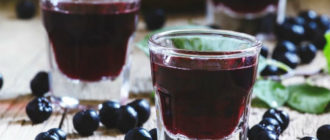 наливка из черноплодной рябины