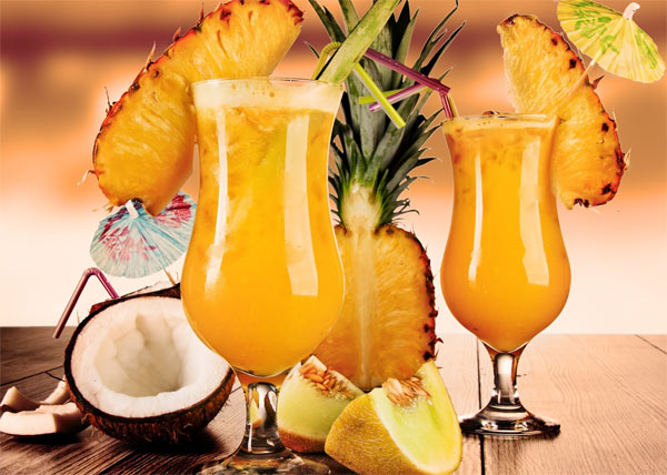 коктейли с ананасовым соком