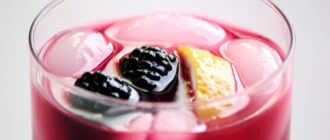 ежевичный джин