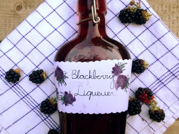 ликер из ежевики