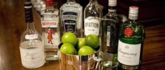 мартини с джином