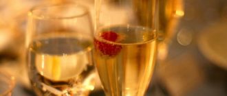 коктейль с шампанским
