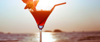 Коктейль на закате