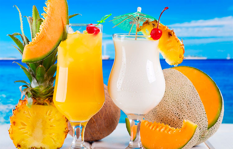 Коктейли освежающие