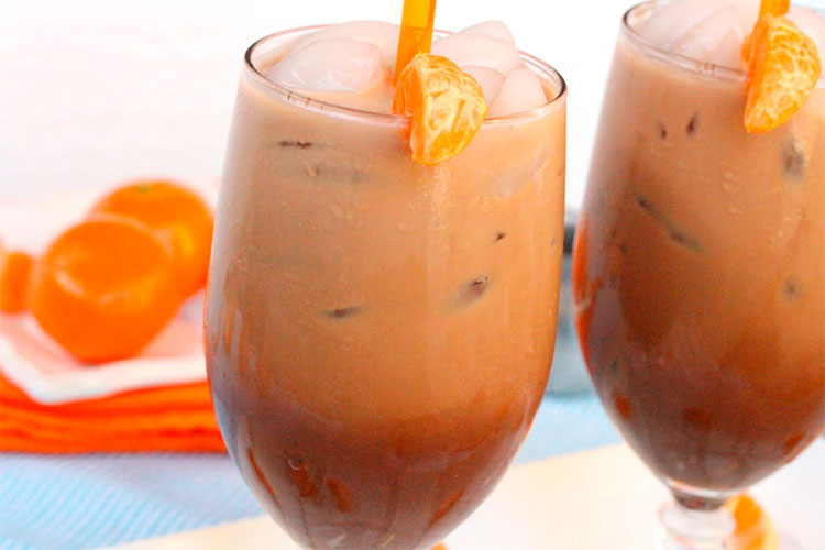 Кофейно-абрикосовый коктейль