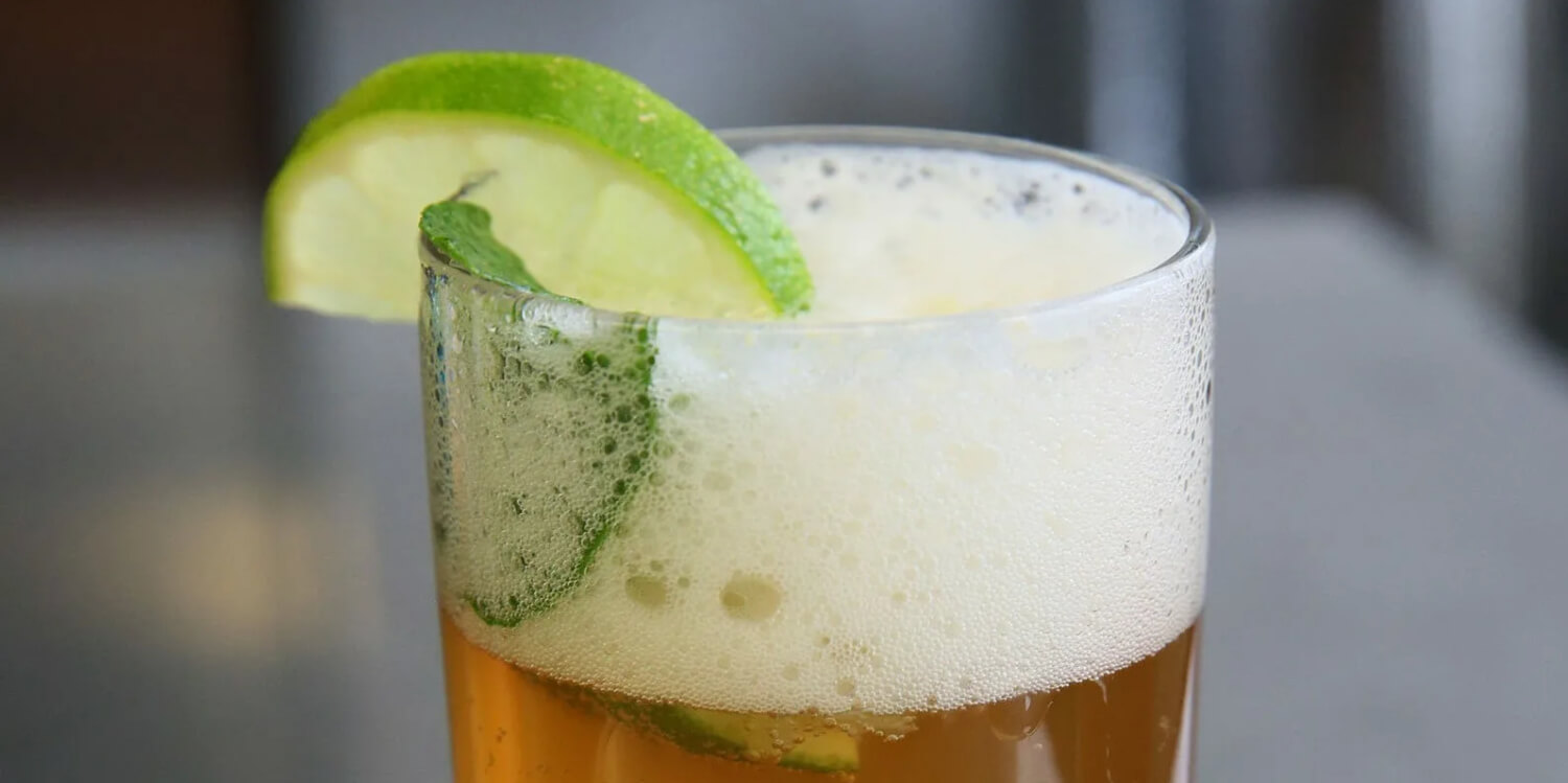 коктейль пивной мохито