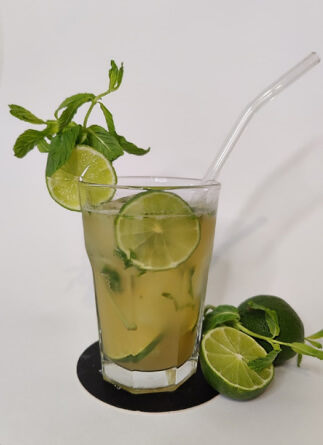 пивной мохито с ромом